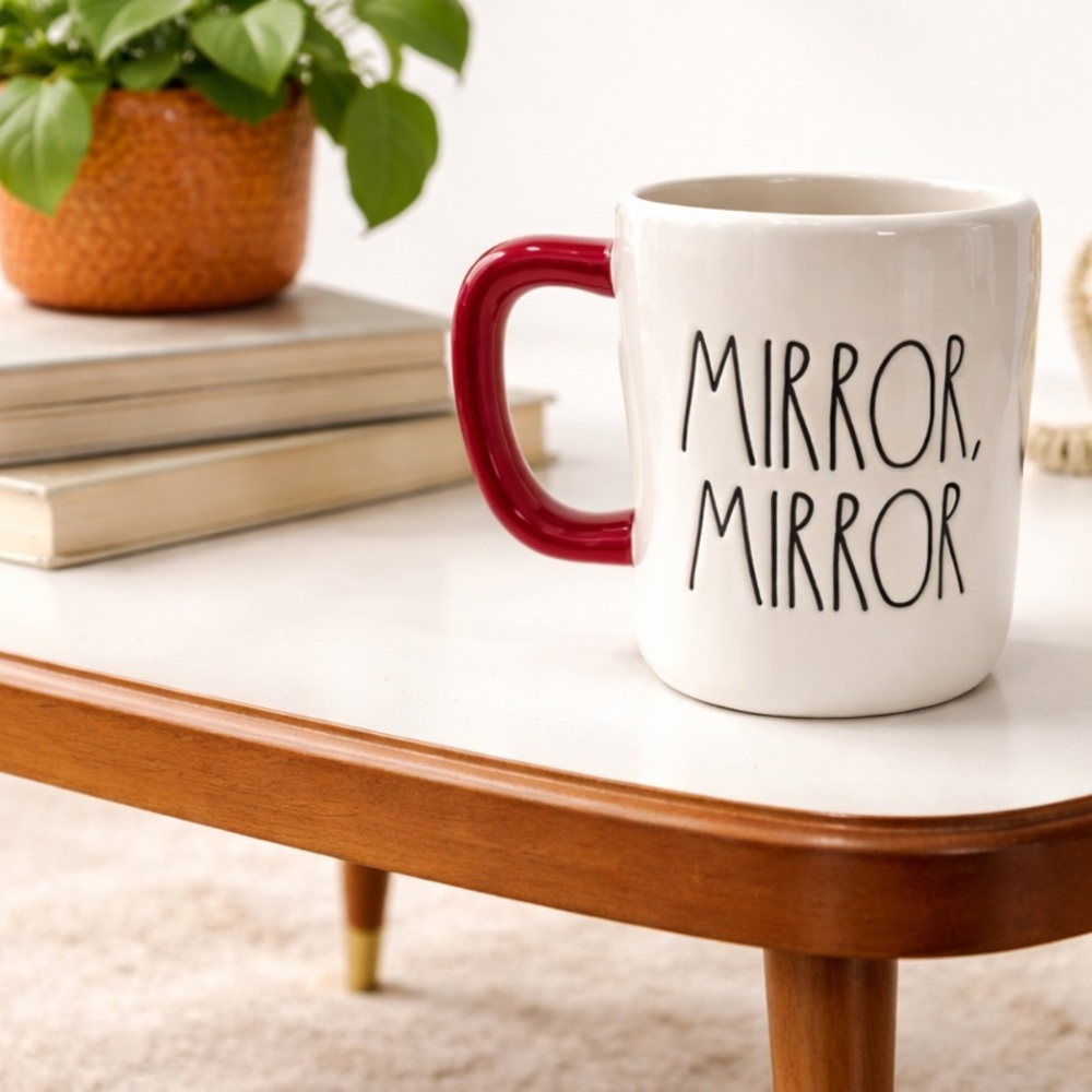 Rae Dunn Disney Evil Queen "Mirror Mirror" Mug | Disney Villains Collectible